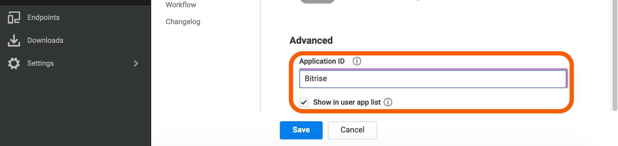 Setting up Idaptive SAML SSO for Bitrise