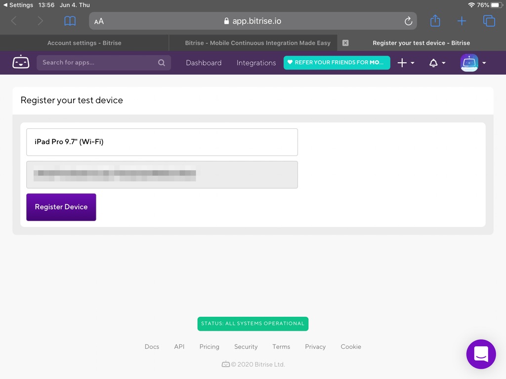 Installing an ipa file from the public install page