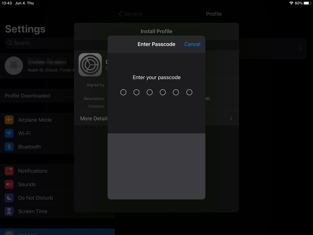 Installing an ipa file from the public install page