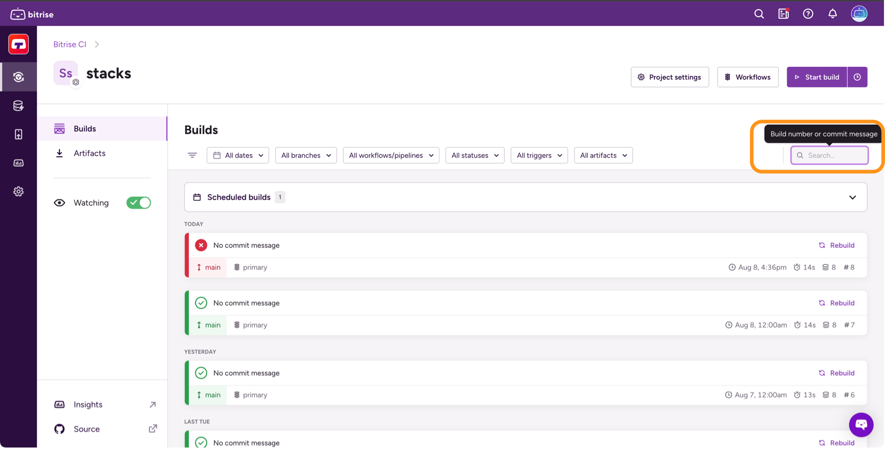 Managing an app's bitrise.yml configuration