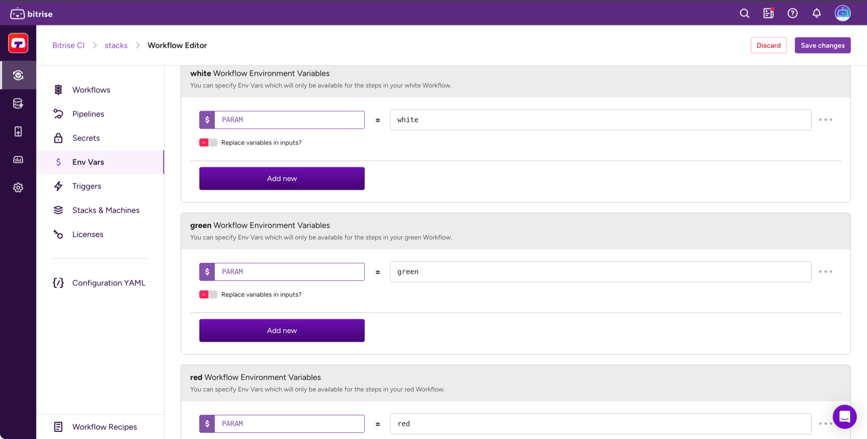 Creating white label app versions