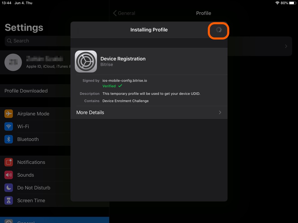 Installing an ipa file from the public install page